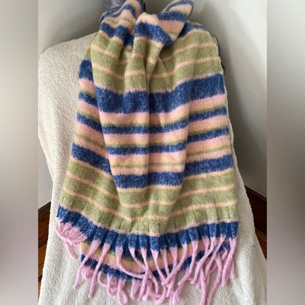 Beautiful Blanket scarf / wrap. Brand New With Tags. Multi colored super soft!